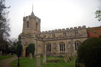 Stagsden church from the south December 2007